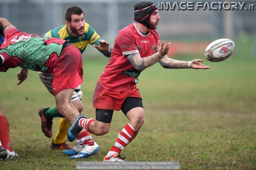 2018-11-11 Chicken Rugby Rozzano-Caimani Rugby Lainate 082
